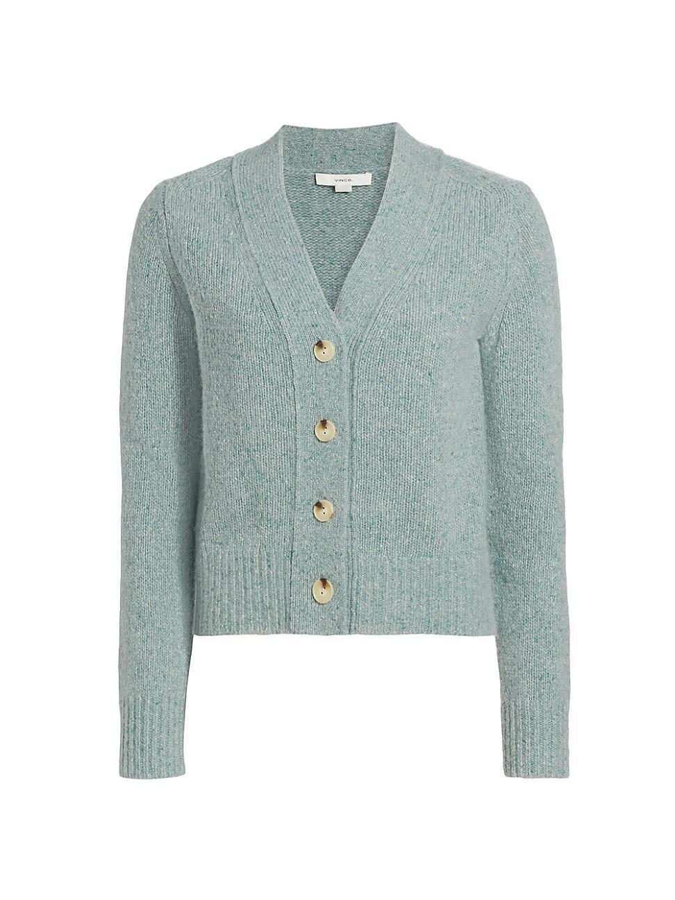 Womens Cashmere Donegal Cardigan Product Image