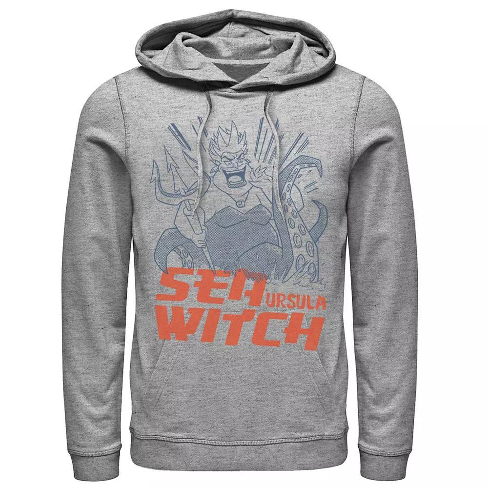 Disney's The Little Mermaid Ursula Sea Witch Sketch Portrait Men's Hoodie,  Product Image