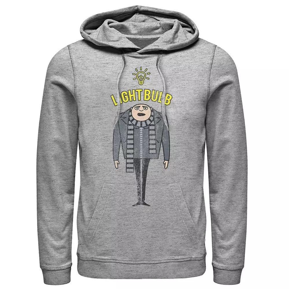 Men's Despicable Me Minions Gru Light Bulb Pullover Hoodie,  Product Image