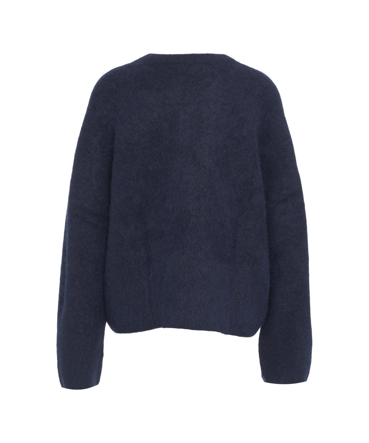 Brushed alpaca sweater Product Image