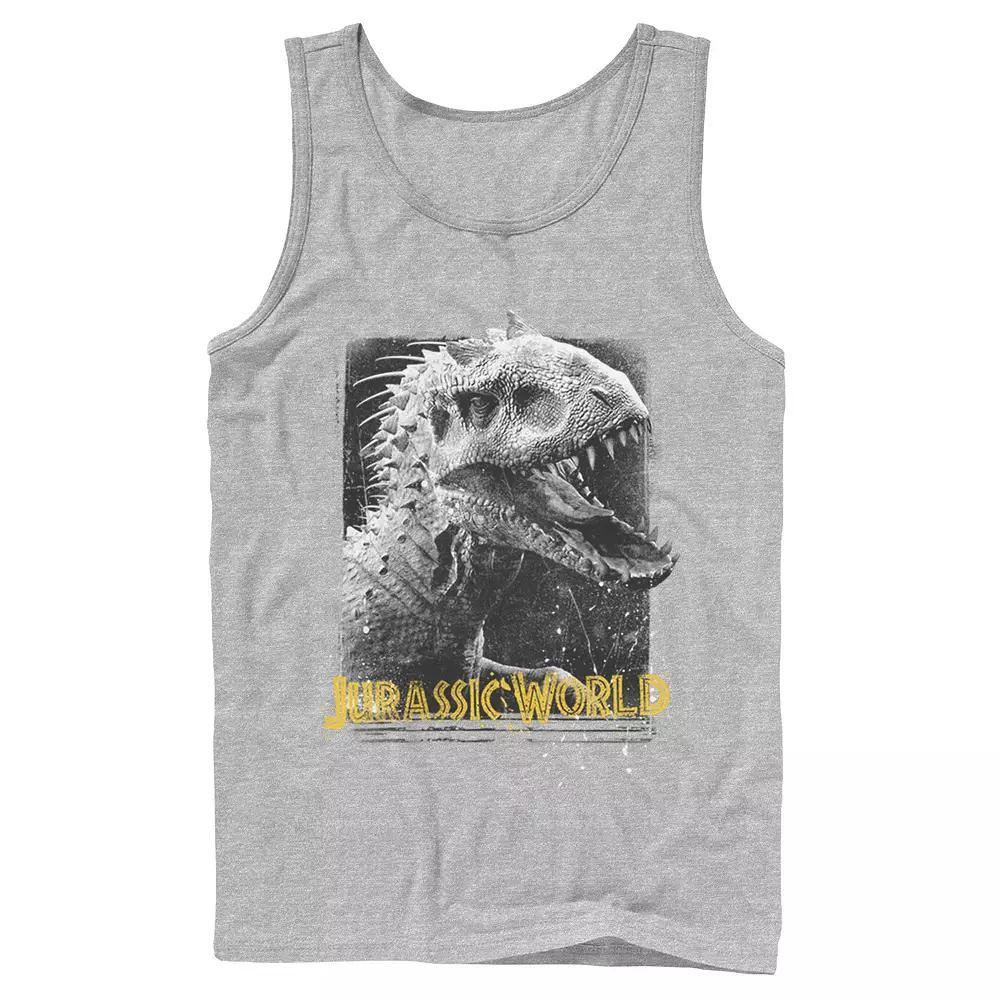 Men's Jurassic World Indominus Rex Profile View Graphic Tank Top,  Product Image