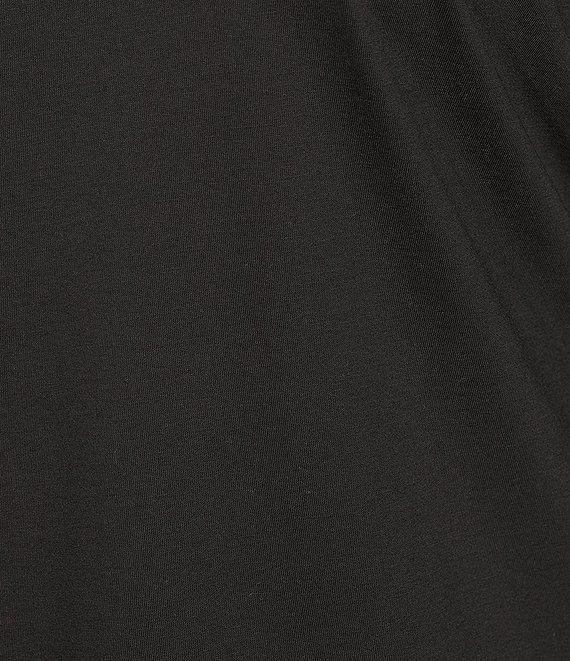 Eileen Fisher Plus Organic Cotton Jersey Knit Round Neck Long Sleeve Top Product Image