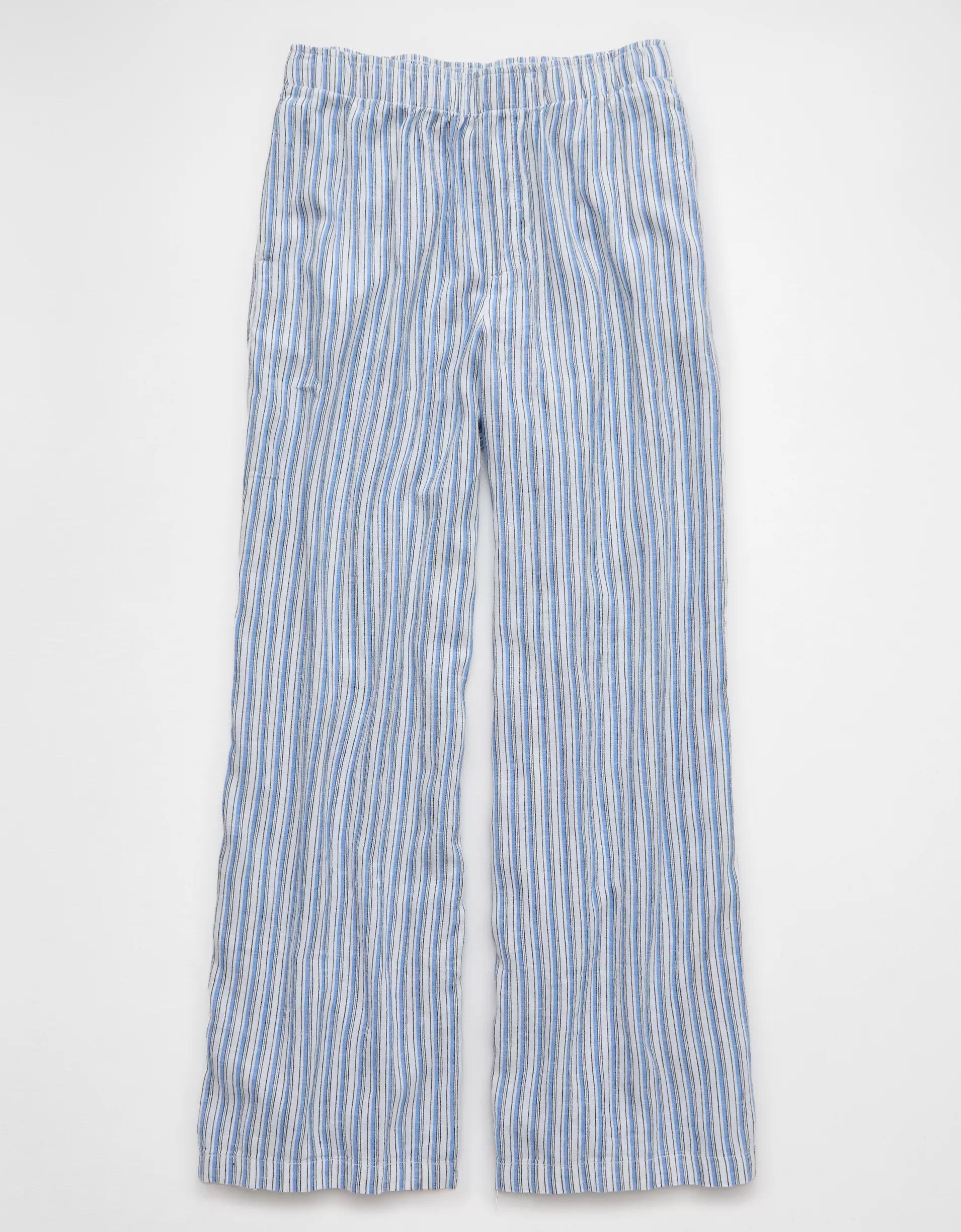 AE Weekend Vibes Linen-Blend Pull-On Pant Product Image