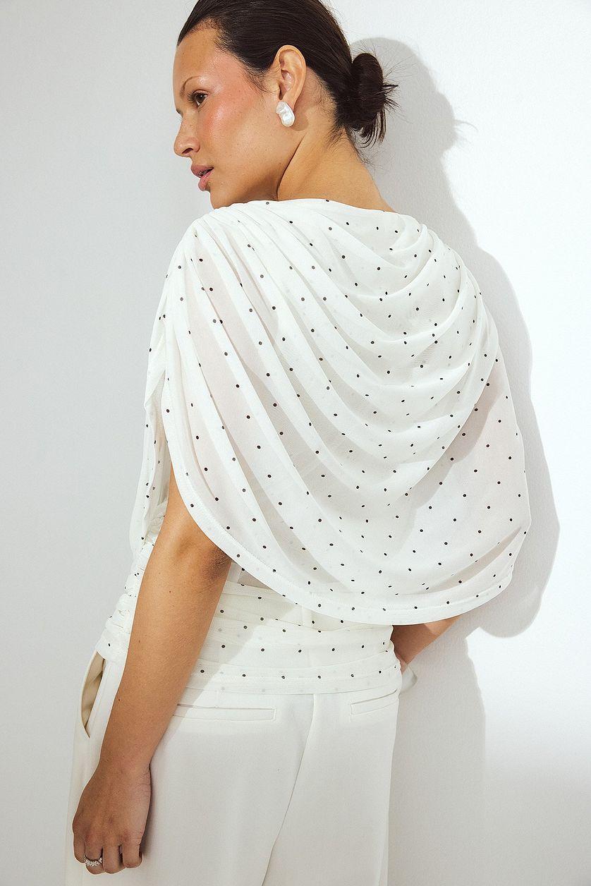 Draped Cape Top Product Image