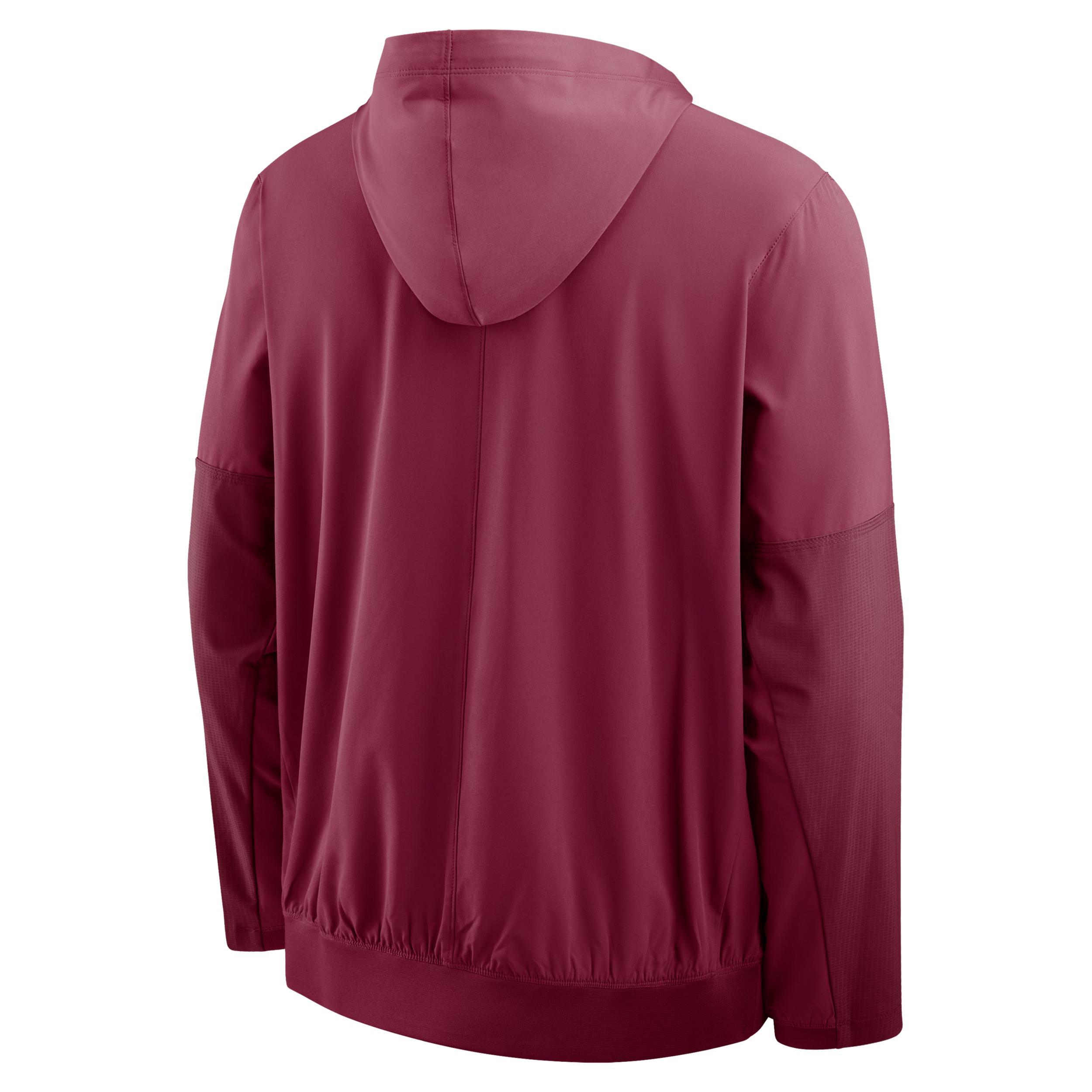 Florida State Anorak Nike Mens College 1/2-Zip Hooded Jacket | 03AT0DEWFTN-PTU Product Image