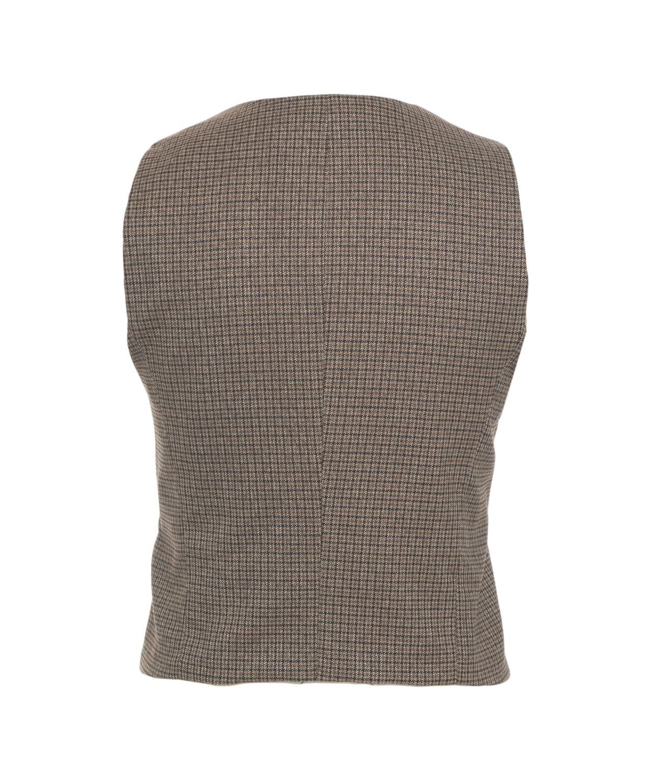 Vest with check pattern Product Image