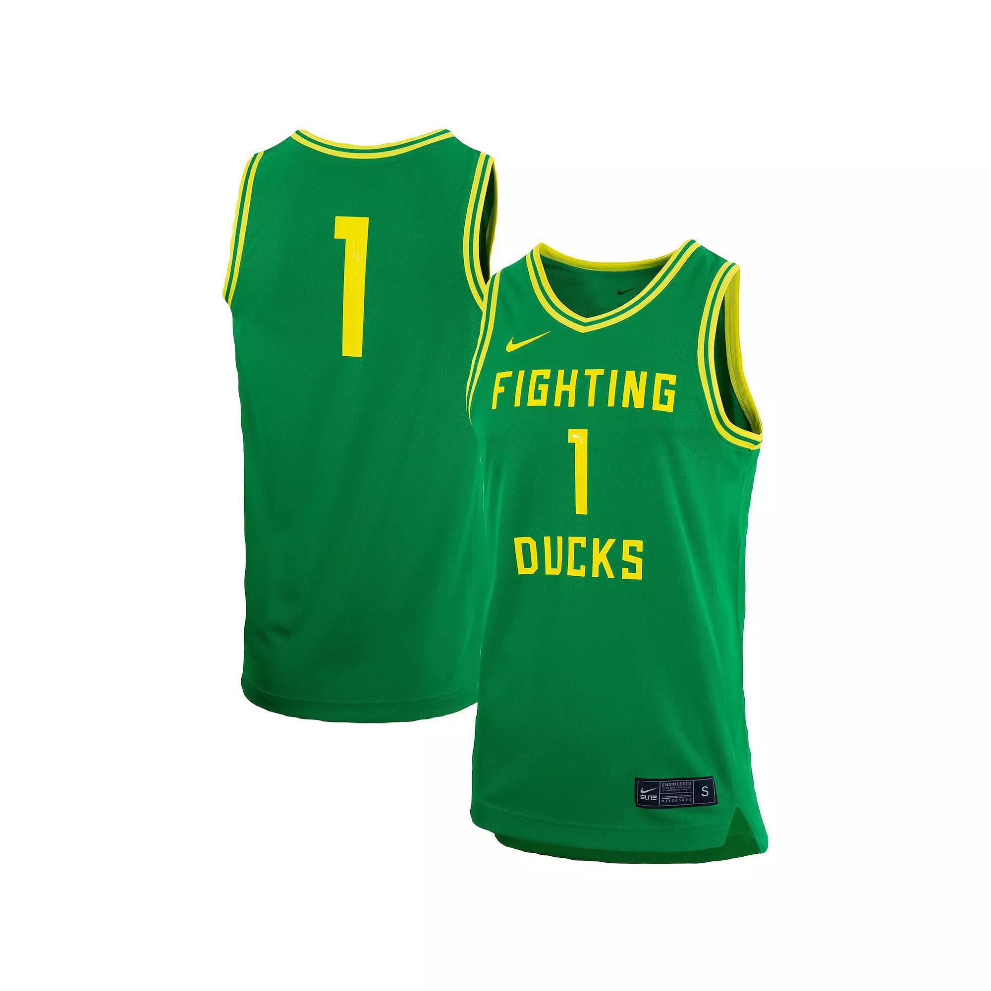 Unisex Nike #1 Green Oregon Ducks Women's Basketball Replica Jersey,  Product Image