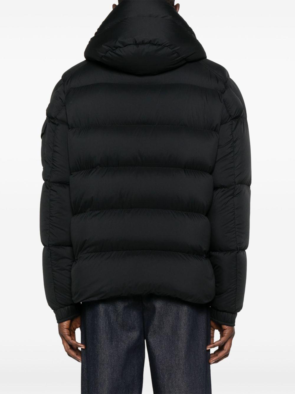 hooded quilted jacket Product Image