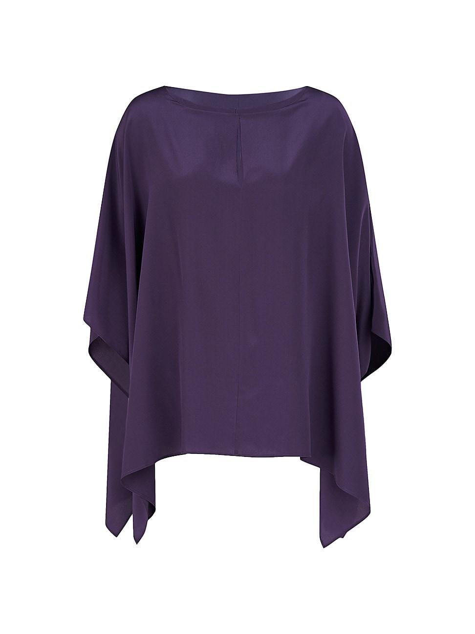 Womens Wendy Crepe De Chine Caftan Blouse Product Image