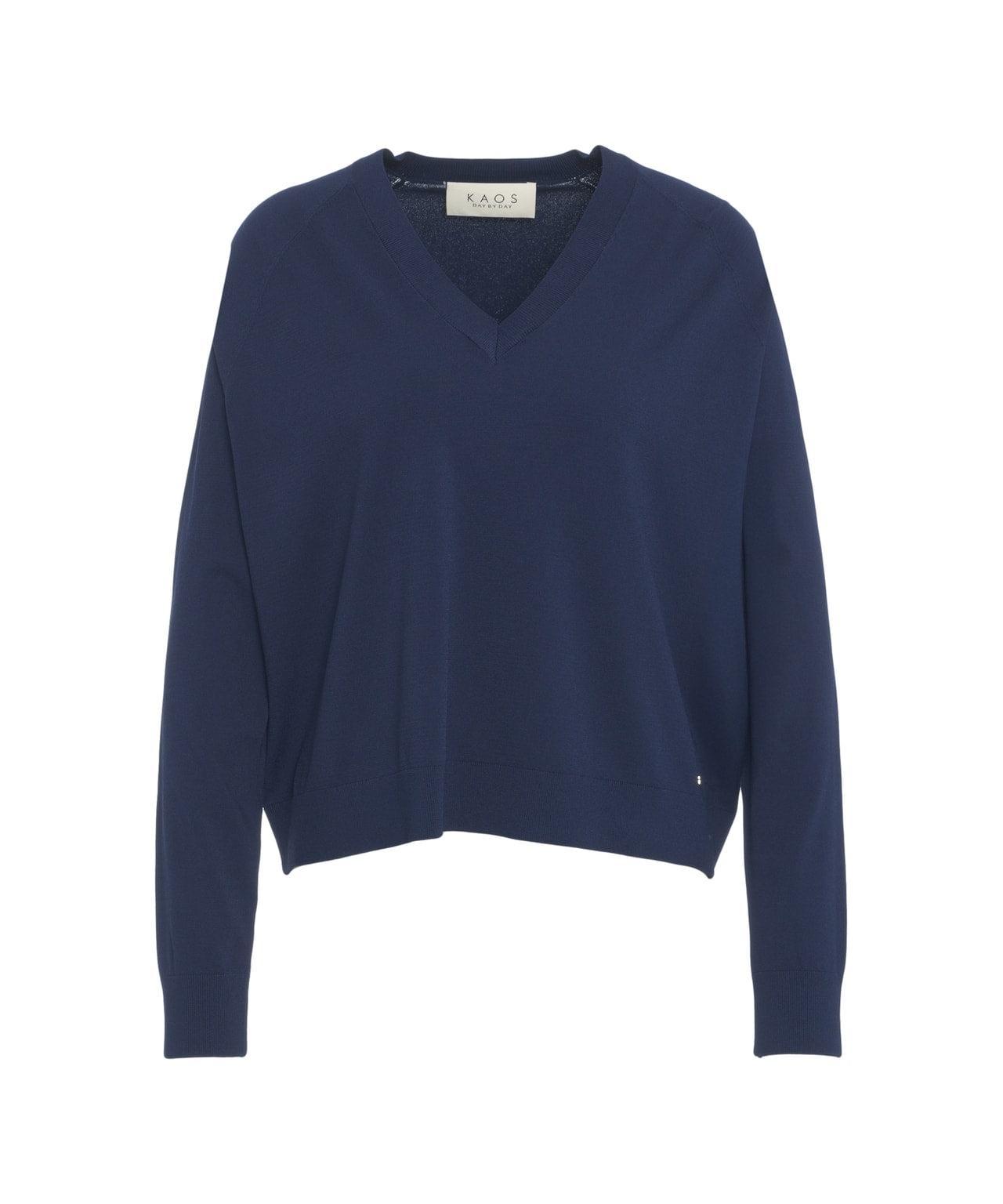 Stretch viscose sweater Product Image