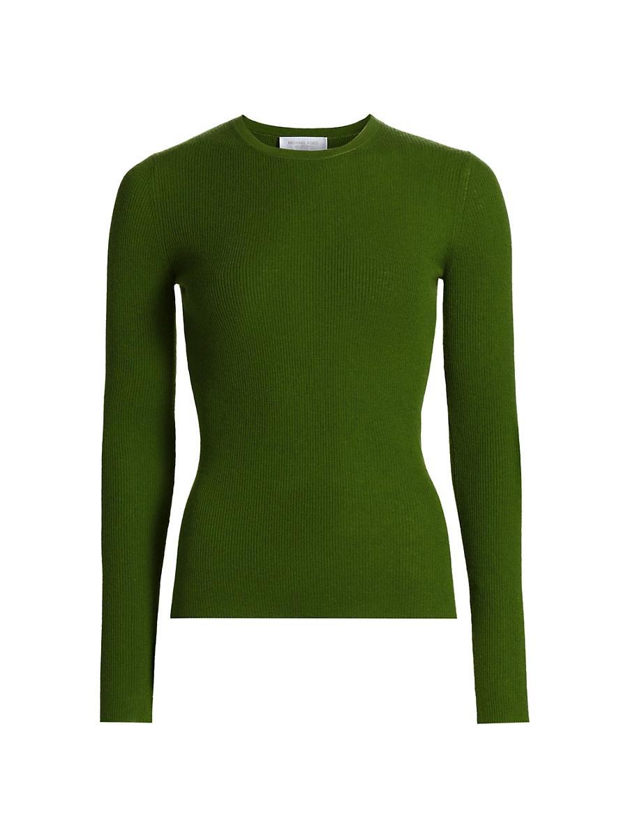 Womens Hutton Ribbed Cashmere Sweater Product Image