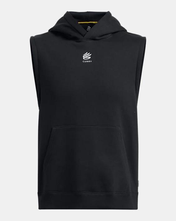 Men's Curry Splash Sleeveless Hoodie Product Image