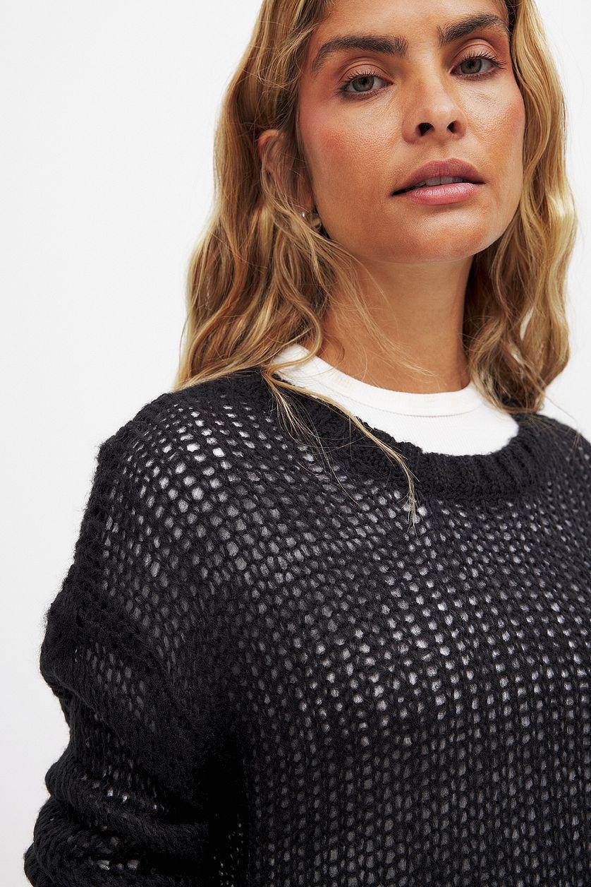 Loose Knitted Sweater Product Image