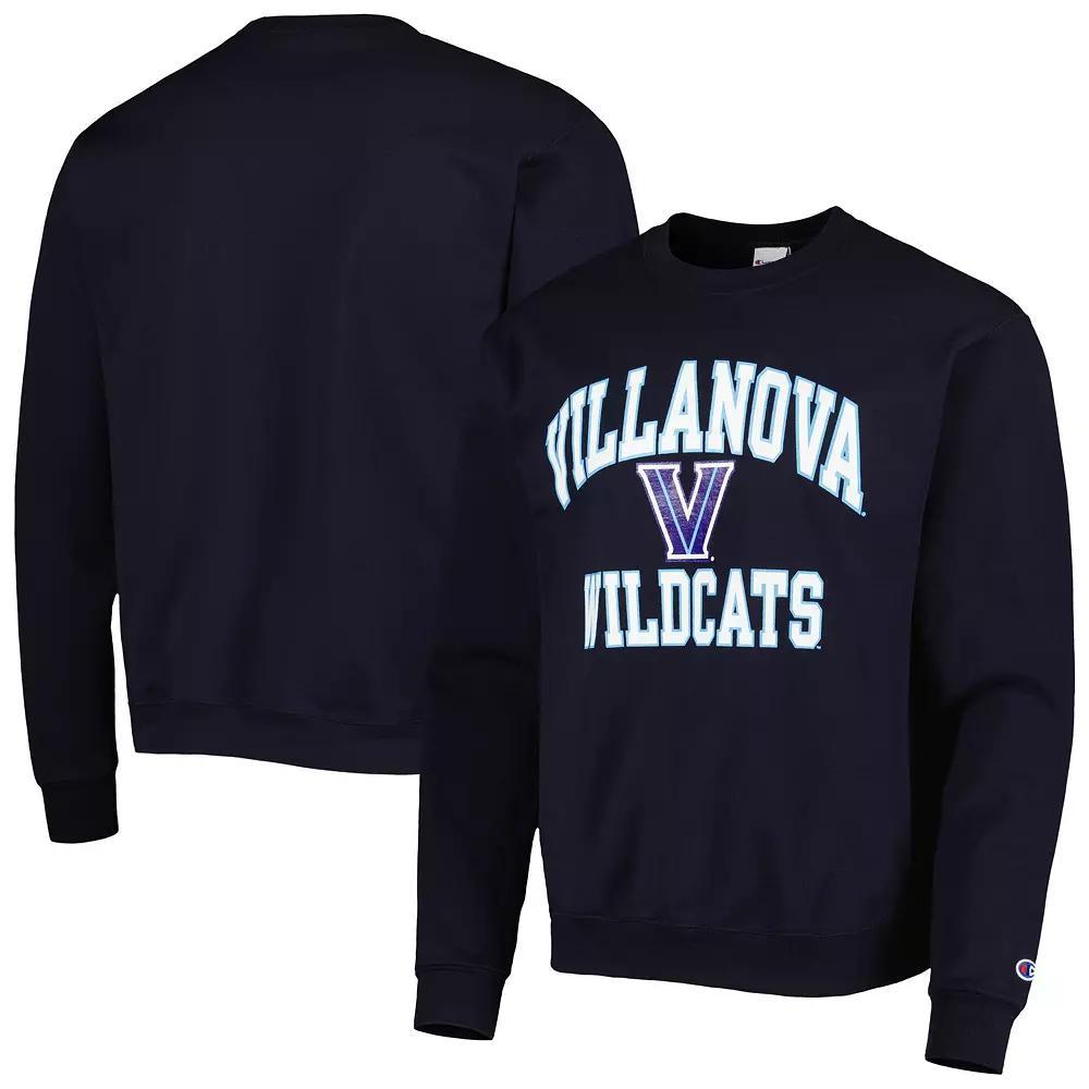 Men's Champion Navy Villanova Wildcats High Motor Pullover Sweatshirt,  Product Image