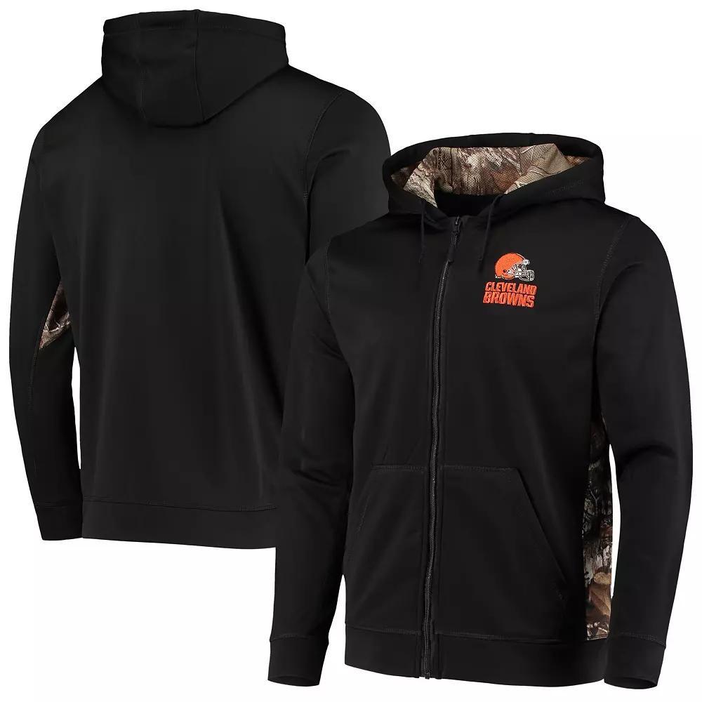 Mens Dunbrooke /Realtree Camo Cleveland Browns Decoy Tech Fleece Full-Zip Hoodie Product Image