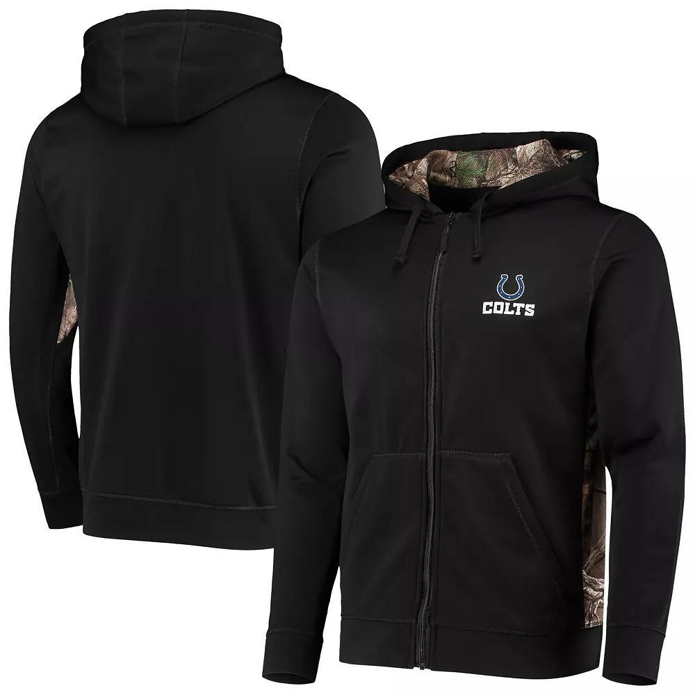 Men's Dunbrooke Black/Realtree Camo Indianapolis Colts Decoy Tech Fleece Full-Zip Hoodie, Size: Small Product Image