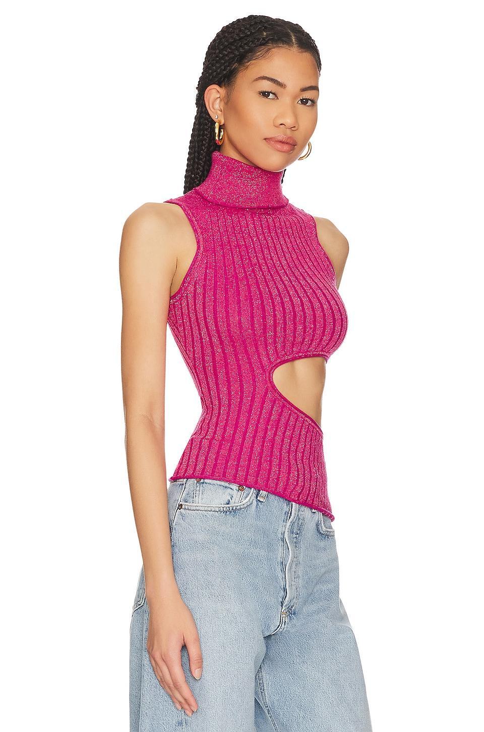 Aliana Cutout Top ALL THE WAYS Product Image