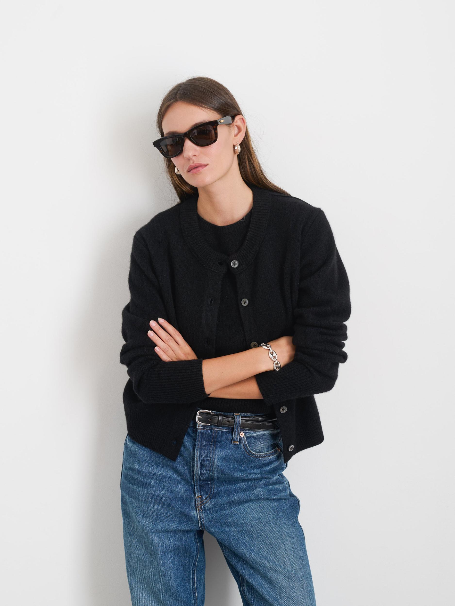 Lucie Cardigan in Cashmere Product Image