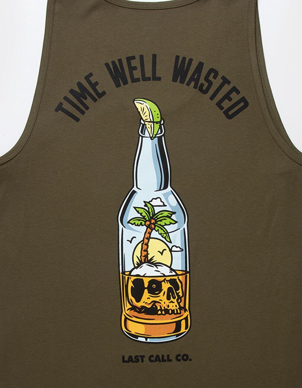 LAST CALL CO. Time Well Wasted Mens Tank Top Product Image