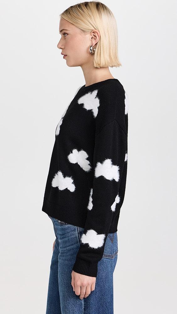 alice + olivia Gleeson Fuzzy Cloud Pullover | Shopbop Product Image