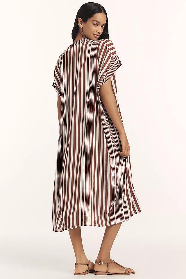 Conditions Apply Striped Kaftan Product Image