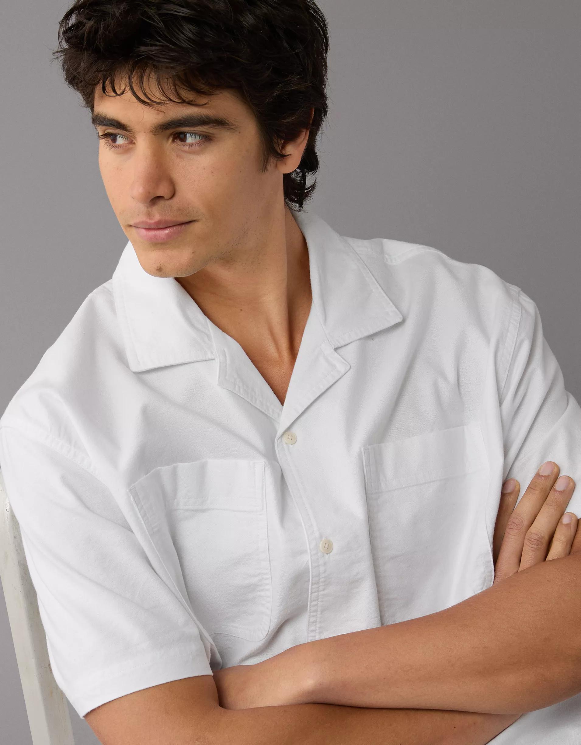 AE Poolside Button-Up Shirt Product Image