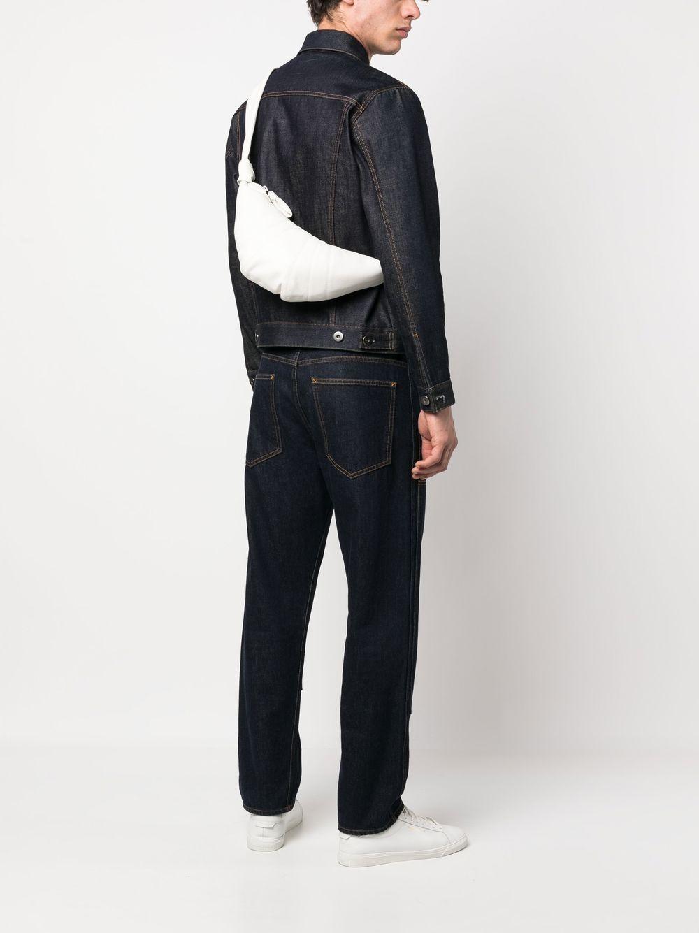 LEMAIRE Croissant Crossbody Bag In White Product Image