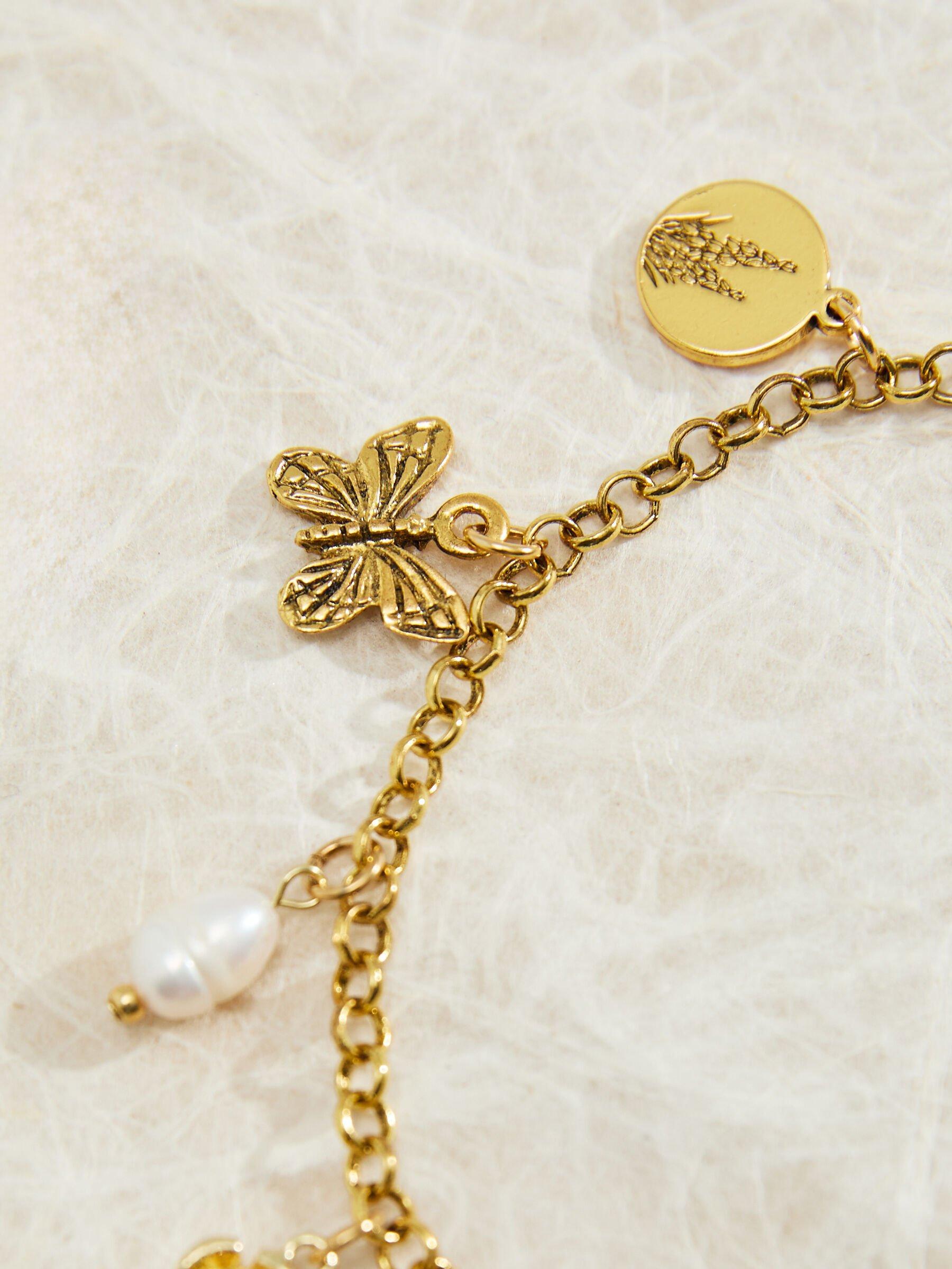 Bow Charm Statement Bracelet Product Image