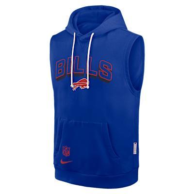 New York Jets Sideline Nike Mens Dri-FIT NFL Sleeveless Pullover Hoodie | 03B400A72-B27 Product Image