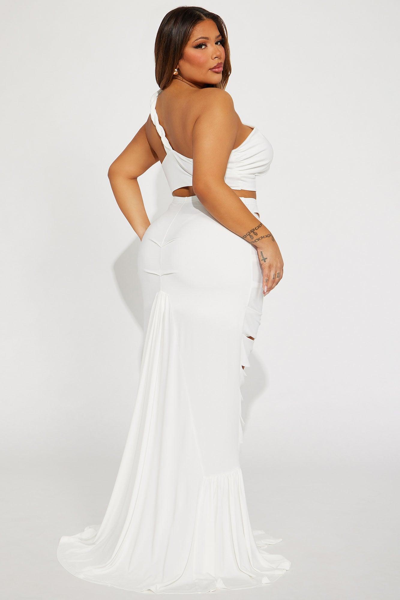 Marilyn Skirt Set - White Product Image