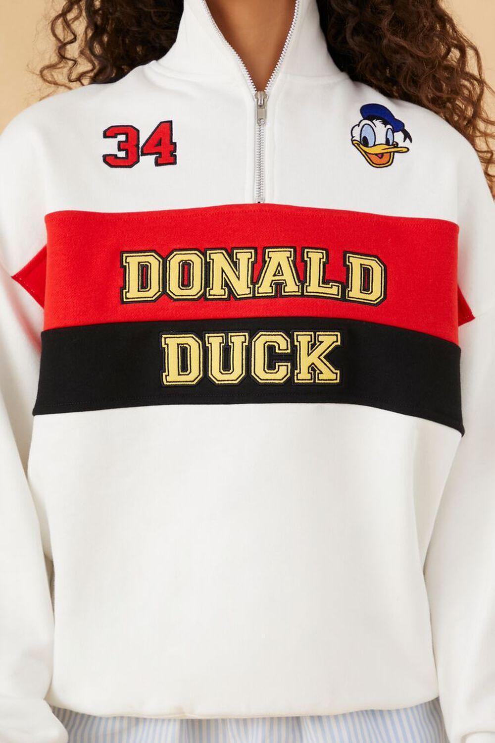 Disney Donald Duck Half-Zip Pullover | Forever 21 Product Image