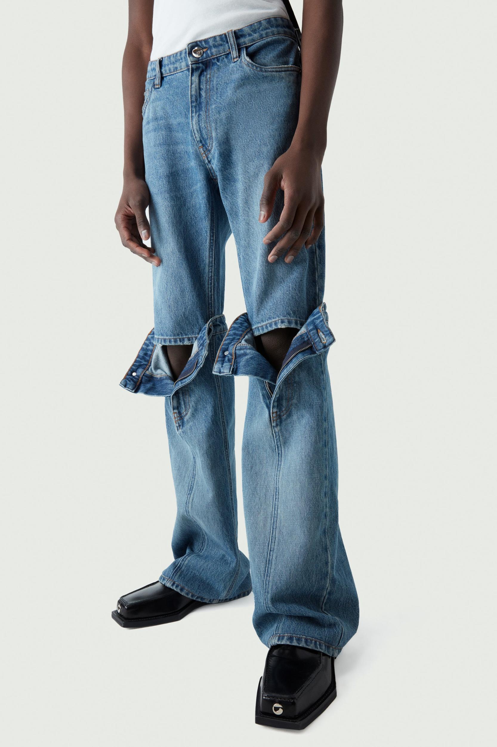 Open Knee Jeans Product Image