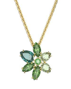 Swarovski Gema Color Crystal Flower Pendant Necklace, 14.5 Product Image