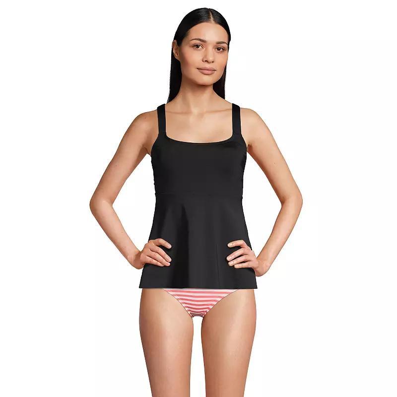 Women's Lands' End Flutter Empire UPF 50 Tankini Swimsuit Top,  Product Image
