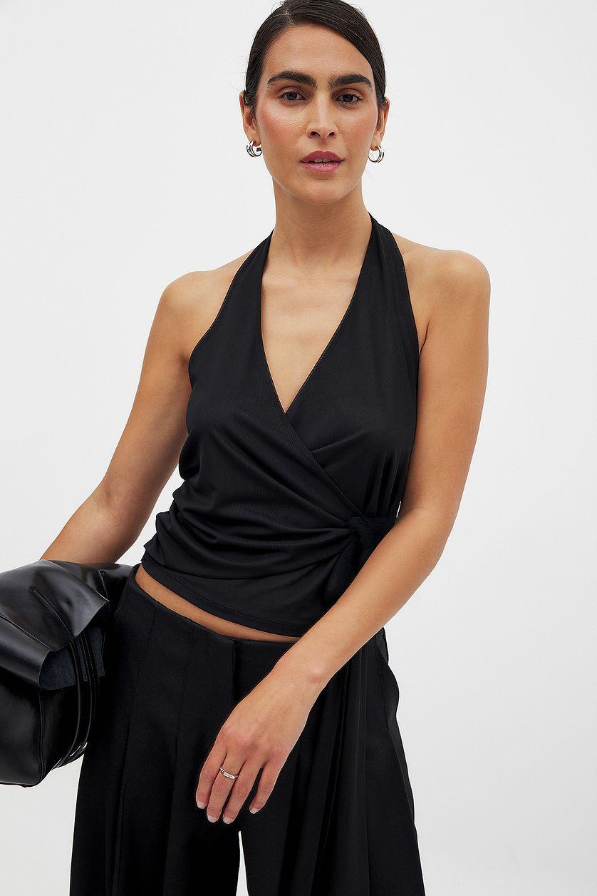 Halterneck Tie Top Product Image