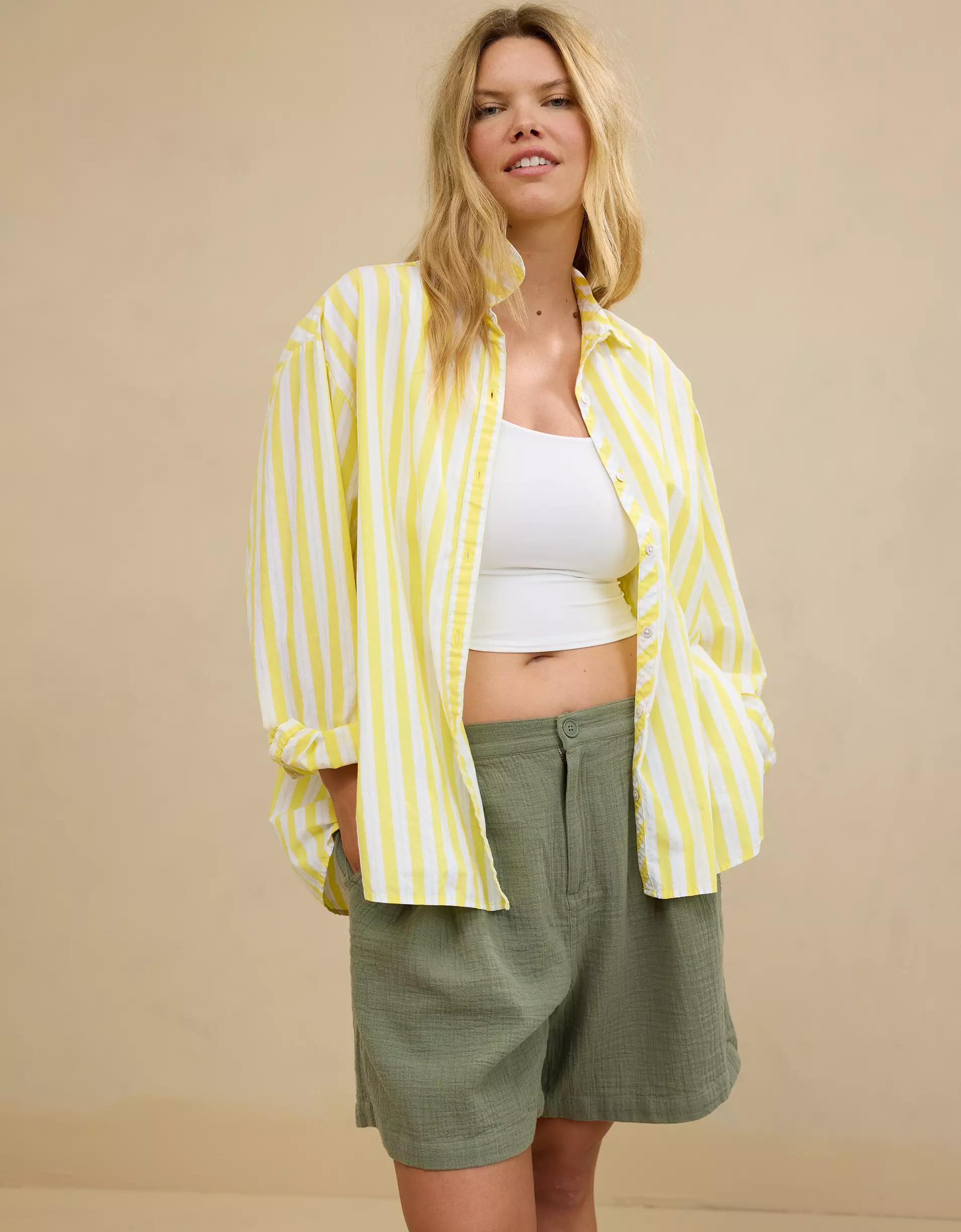 Aerie Good Day Button Down Shirt Women's Product Image