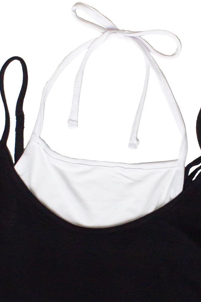 Layered Halter Cami Tank Top Product Image