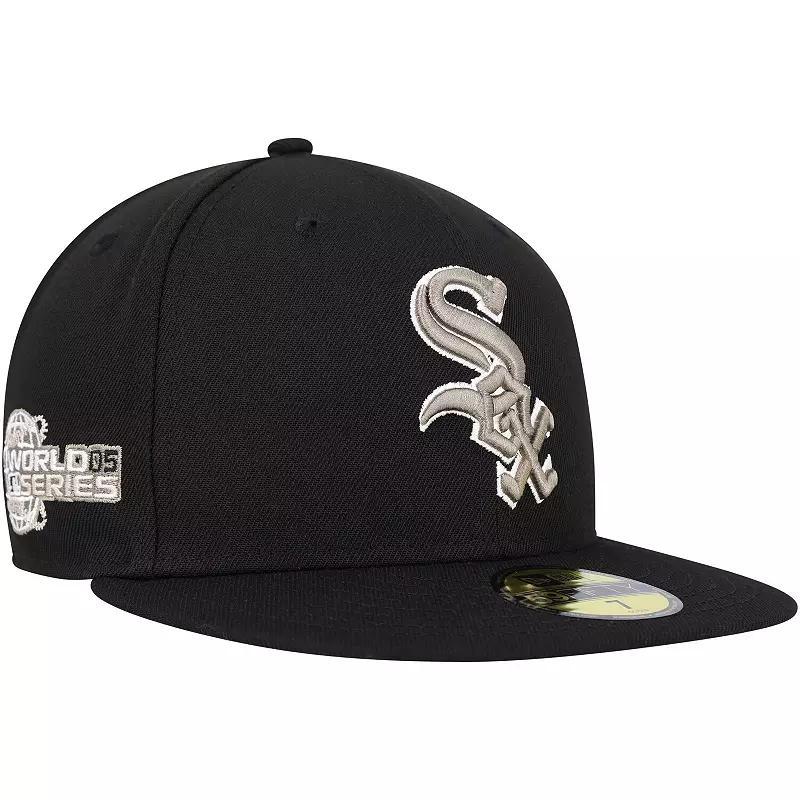 Mens New Era Chicago White Sox Chrome Camo Undervisor 59FIFTY Fitted Hat Product Image