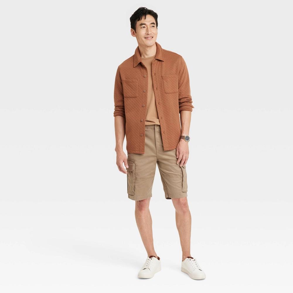 Mens 11 Cargo Shorts - Goodfellow & Co Tan 29 Product Image