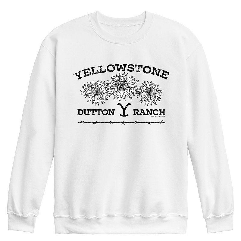 Mens Yellowstone Wildflowers Sweatshirt Product Image