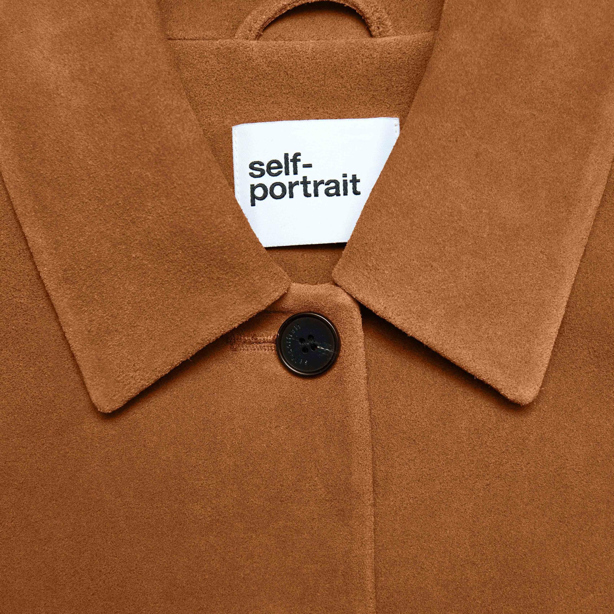 Brown Suede Jacket Product Image