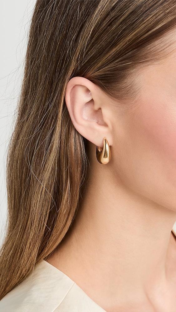 Annika Inez Large Sloping Hinge Hoops | Shopbop Product Image