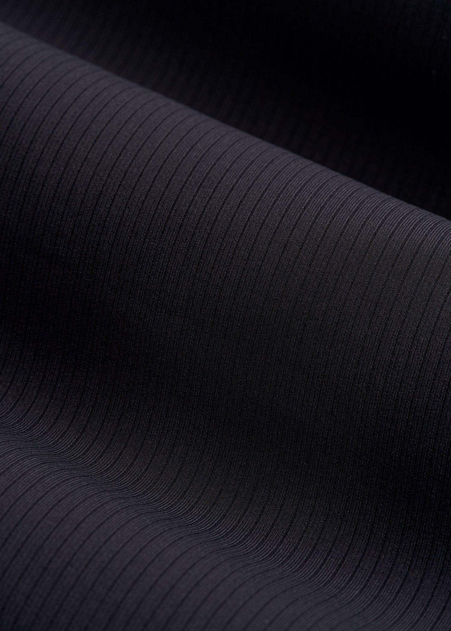 Balance Flare Yoga Pants for Tall Women in Ribbed Black Female Product Image