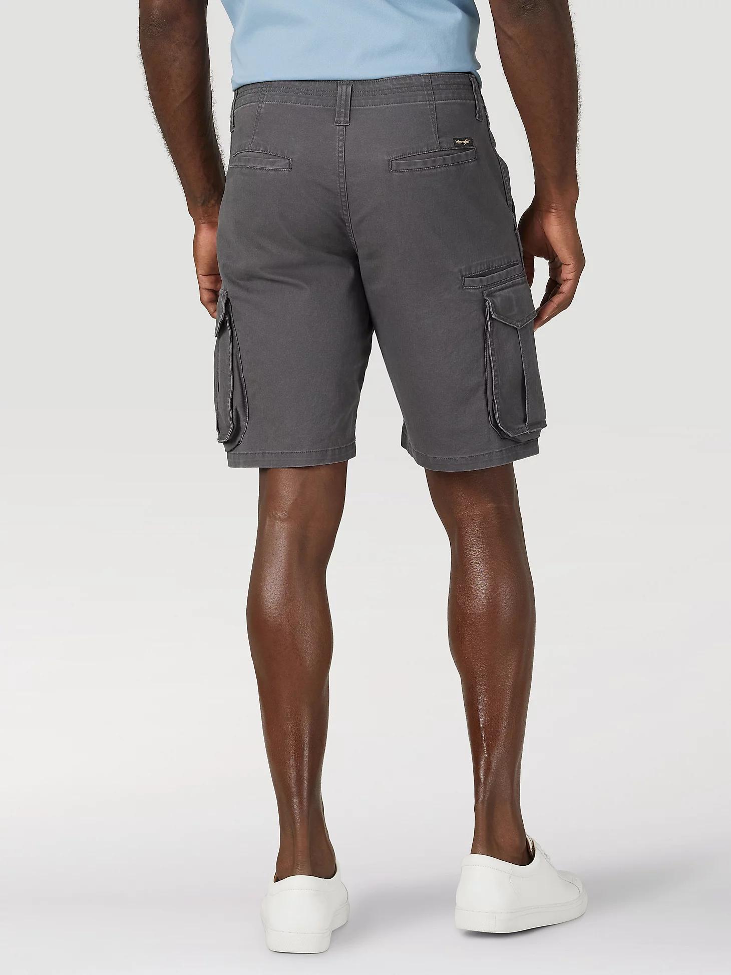Men's Stretch Herringbone Cargo Short in Asphalt Product Image