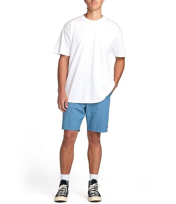 Billabong Crossfire Submersible Striped Slub Oxford 19#double; Outseam Hybrid Shorts Product Image