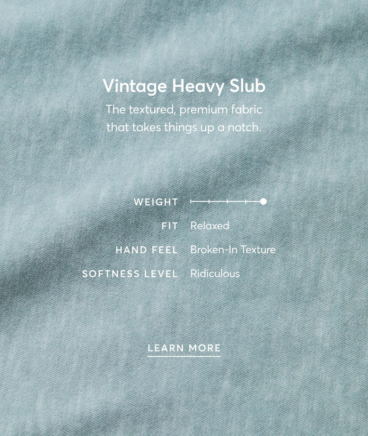 Vintage Heavy Slub Long Sleeve Pocket Tee Product Image