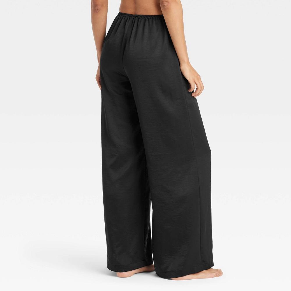 Women's Satin Pajama Pants - Auden™ Product Image