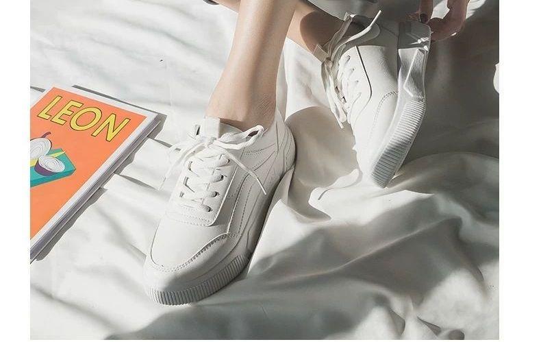 Plain Platform Sneakers Product Image