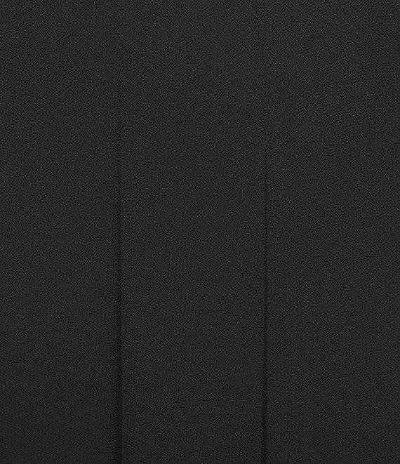 Kasper Chiffon Pleated Pull-On Skirt Product Image