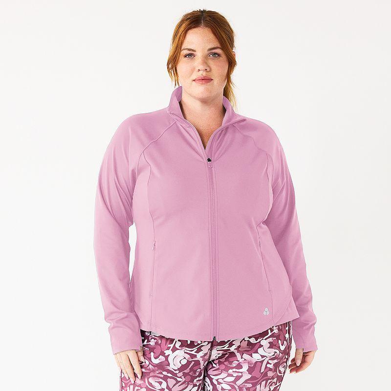 Plus Size Tek Gear Ultrastretch Performance Jacket, Womens Product Image